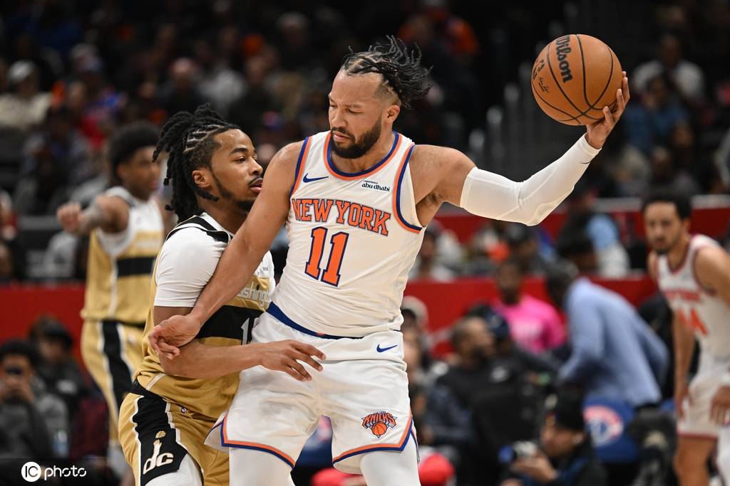 布里奇斯23分唐斯19+14 尼克斯擒奇才7连胜